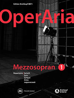  Notenblätter OperAria Mezzosopran Band 1lyrisch (+Online Audio)