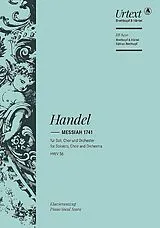 Georg Friedrich Händel Notenblätter Messiah HWV56