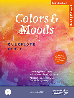 Geheftet Colors &amp; Moods Heft 1 (mit CD) von Sandra Engelhardt