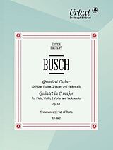 Adolf Busch Notenblätter EB8907 Quintett C-Dur op.68