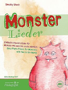 Timothy Sharp Notenblätter Monsterlieder (+Download)