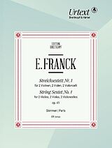 Eduard Franck Notenblätter Sextett Es-Dur Nr.1 op.41