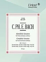 Carl Philipp Emanuel Bach Notenblätter Sämtliche Sonaten Band 4