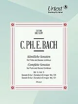 Carl Philipp Emanuel Bach Notenblätter Sämtliche Sonaten Band 5