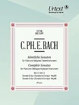 Carl Philipp Emanuel Bach Notenblätter Sämtliche Sonaten Band 2