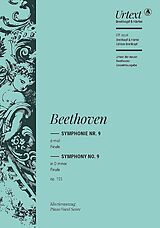 Ludwig van Beethoven Notenblätter Finale der Sinfonie d-Moll Nr.9 op.125