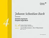Johann Sebastian Bach Notenblätter Sämtliche Orgelwerke - Supplement zu Band 4