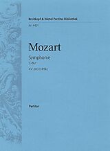 Wolfgang Amadeus Mozart Notenblätter Sinfonie C-Dur Nr.28 KV200