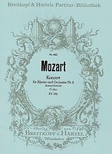 Wolfgang Amadeus Mozart Notenblätter Konzert C-Dur Nr.8 KV246