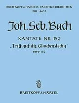 Johann Sebastian Bach Notenblätter Tritt auf die Glaubensbahn