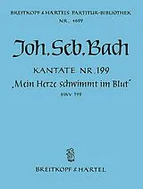 Johann Sebastian Bach Notenblätter Mein Herze schwimmt im Blut