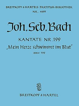 Johann Sebastian Bach Notenblätter Mein Herze schwimmt im Blut