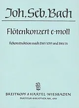 Johann Sebastian Bach Notenblätter Konzert e-Moll nach BWV35/1059