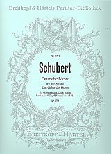 Franz Schubert Notenblätter Deutsche Messe F-Dur D872