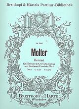 Johann Melchior Molter Notenblätter Konzert D-Dur Nr.4