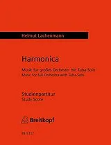 Helmut Lachenmann Notenblätter Harmonica
