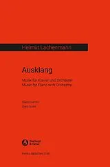 Helmut Lachenmann Notenblätter Ausklang Musik für Klavier mit