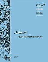 Claude Debussy Notenblätter Prélude à laprès-midi dun faune