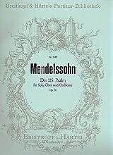 Felix Mendelssohn-Bartholdy Notenblätter Der 115. Psalm op.31