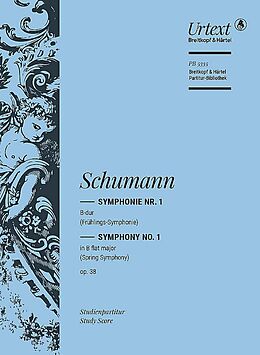 Robert Schumann Notenblätter Sinfonie B-Dur Nr.1 op.38