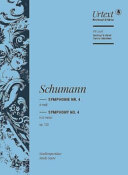 Robert Schumann Notenblätter Sinfonie d-Moll Nr.4 op.120 in der Fassung von 1851