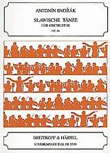 Antonin Leopold Dvorak Notenblätter Slawische Tänze op.46