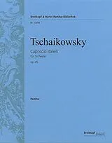 Peter Iljitsch Tschaikowsky Notenblätter Capriccio Italien op.45