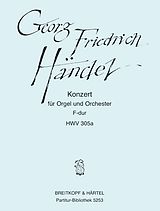 Georg Friedrich Händel Notenblätter Konzert F-Dur Nr.16 HWV305a