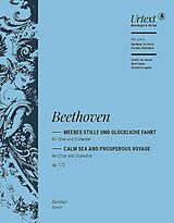 Ludwig van Beethoven Notenblätter Meeres Stille und Glückliche Fahrt