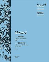 Wolfgang Amadeus Mozart Notenblätter Konzert B-Dur KV191