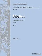 Jean Sibelius Notenblätter Sinfonie e-Moll Nr.1 op.39