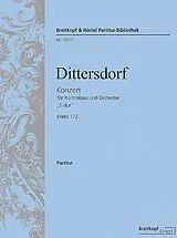 Karl Ditters von Dittersdorf Notenblätter Konzert Krebs172 (Fassungen in E-Dur und D-Dur)