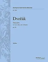 Antonin Leopold Dvorak Notenblätter Requiem op.89