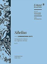 Jean Sibelius Notenblätter Lemminkäinen-Suite op.22