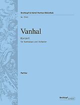 Johann Baptist (Krtitel) Vanhal Notenblätter Konzert Es-Dur