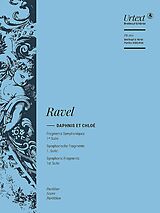 Maurice Ravel Notenblätter Daphnis et Chloé - Symphonische Fragmente 1. Suite