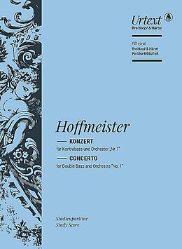 Franz Anton Hoffmeister Notenblätter Konzert Nr.1