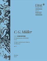 Christian Gottlieb Müller Notenblätter Concertino Es-Dur op.5