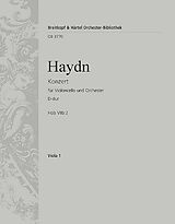 Franz Joseph Haydn Notenblätter Konzert D-Dur Nr.1 Hob.VIIB-2