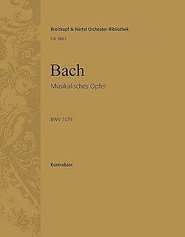 Johann Sebastian Bach Notenblätter Musikalisches Opfer BWV1079