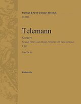 Georg Philipp Telemann Notenblätter Concerto grosso B-Dur