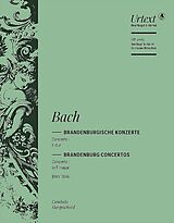 Johann Sebastian Bach Notenblätter Brandenburgisches Konzert F-Dur Nr.1 BWV1046