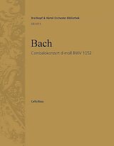 Johann Sebastian Bach Notenblätter Konzert d-Moll BWV1052