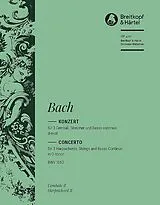 Johann Sebastian Bach Notenblätter Konzert d-Moll BWV1063