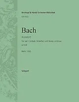 Johann Sebastian Bach Notenblätter Konzert a-Moll BWV1065