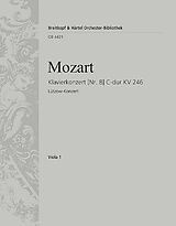 Wolfgang Amadeus Mozart Notenblätter Konzert C-Dur Nr.8 KV246
