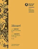 Wolfgang Amadeus Mozart Notenblätter Konzert B-Dur Nr.15 KV450