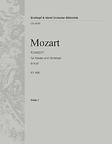 Wolfgang Amadeus Mozart Notenblätter Konzert d-Moll Nr.20 KV466