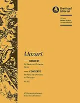 Wolfgang Amadeus Mozart Notenblätter Konzert Es-Dur Nr.22 KV482