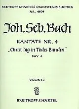 Johann Sebastian Bach Notenblätter Christ lag in Todesbanden